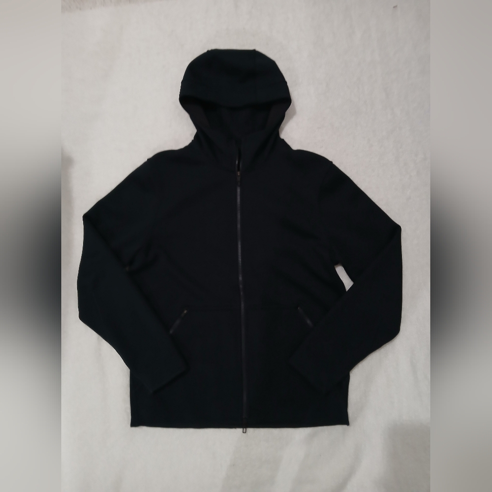 Lululemon Hoodie Mens Large Black City Sweat Athletic Performance